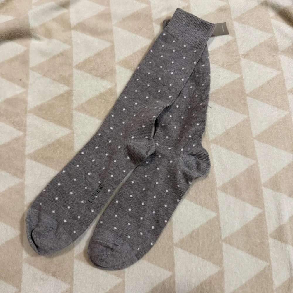 J crew Bird's eye–print socks